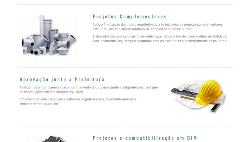 Site Institucional - Lurim Engenharia