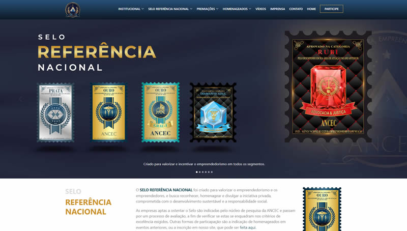 Site Institucional - Agência ANCEC
