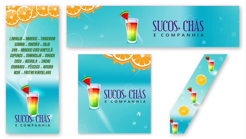 Comunicação Visual - Sucos & Cia